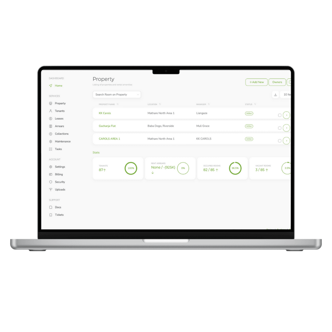 CI Property Platform Screenshot