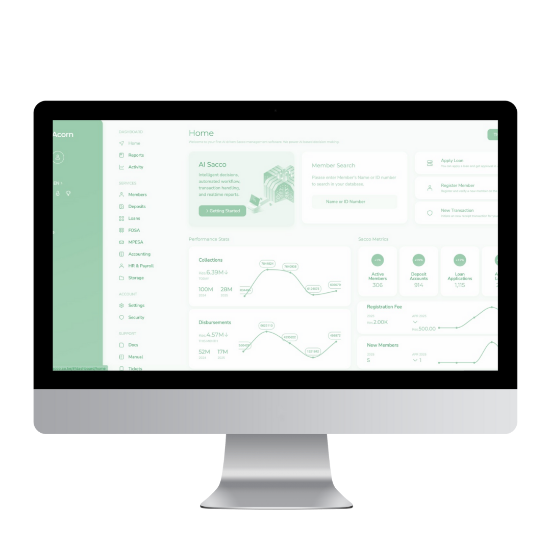AI-driven sacco system
